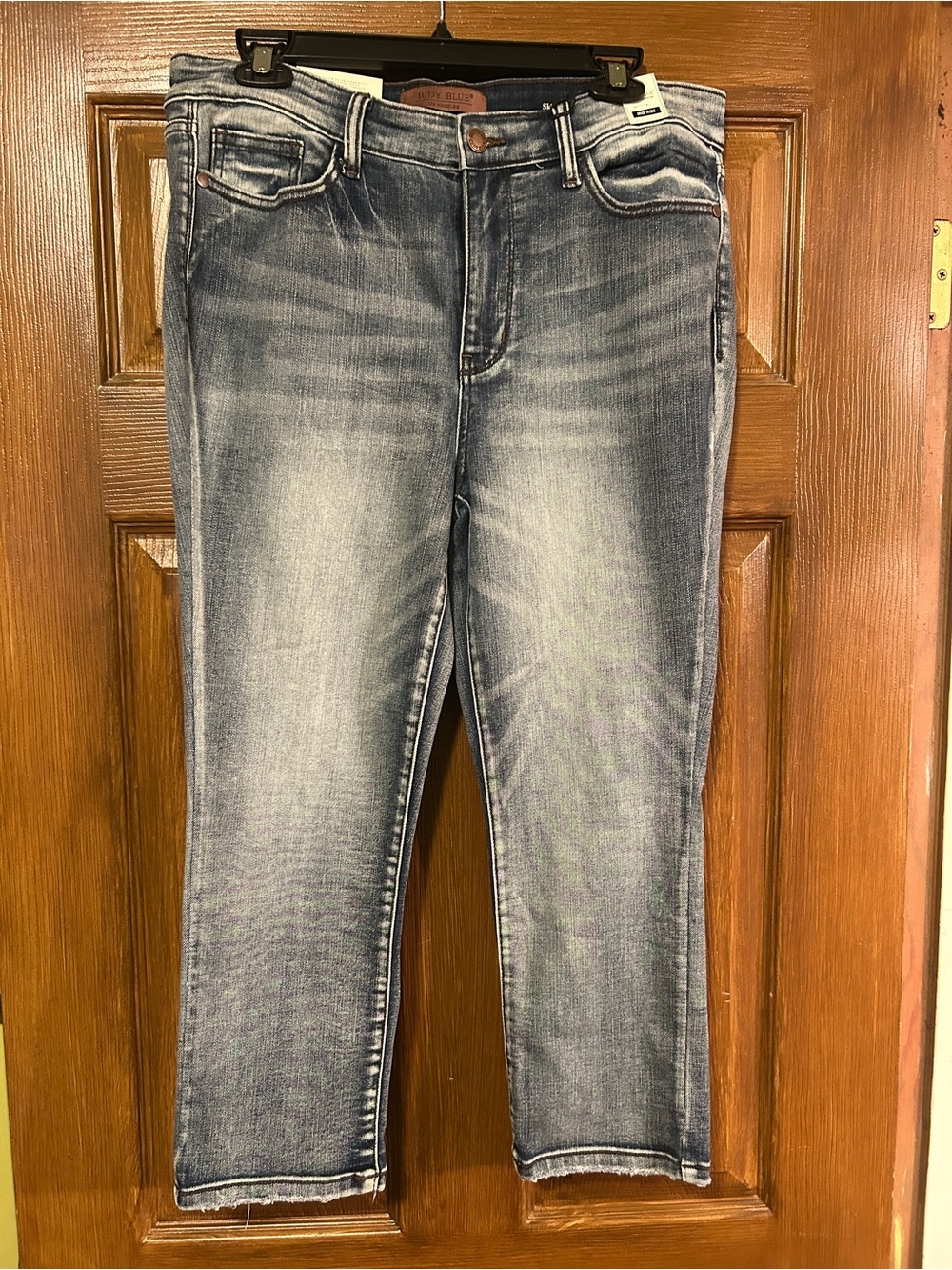 NWT Judy Blue size 15 Light Wash Blue Jeans - Stretch Slim Fit